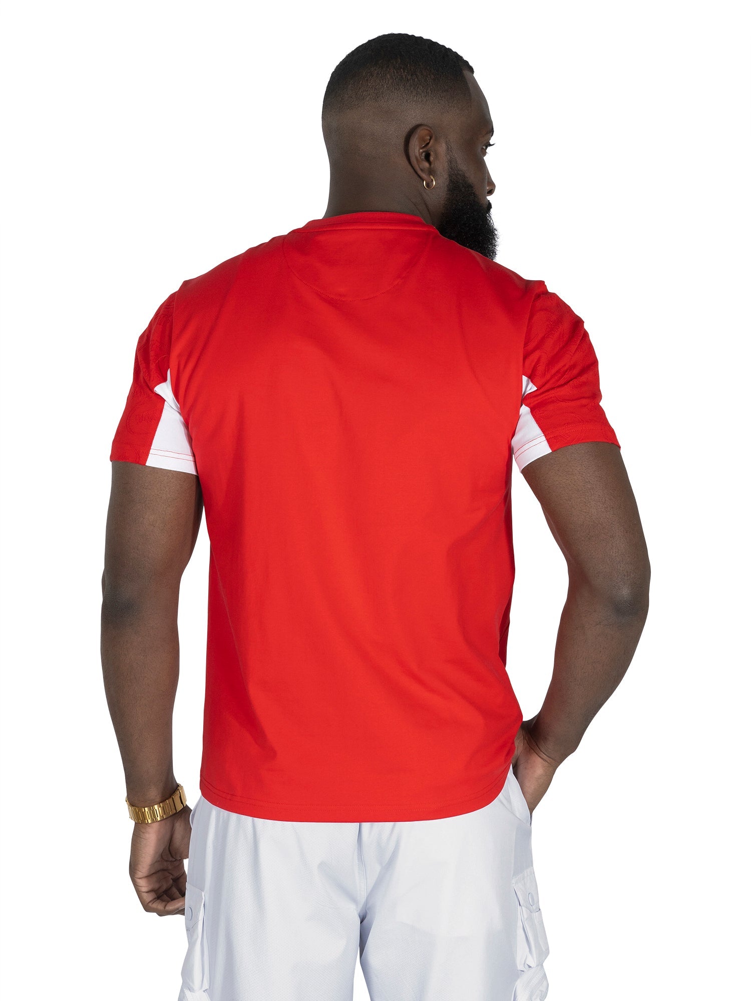 TEEK - M343 Amato Tee - Red TOPS TEEK MJ