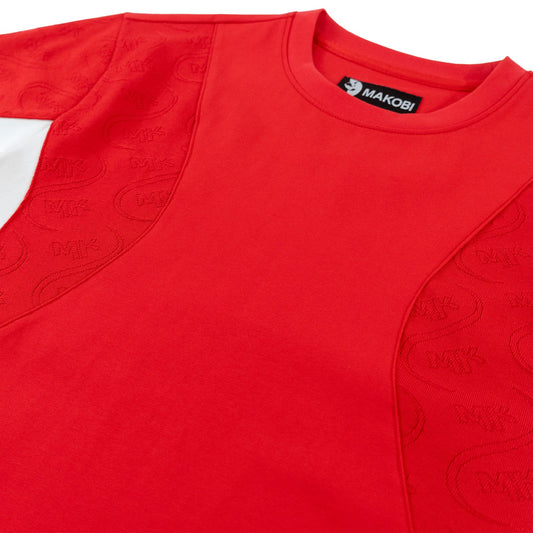 TEEK - M343 Amato Tee - Red TOPS TEEK MJ