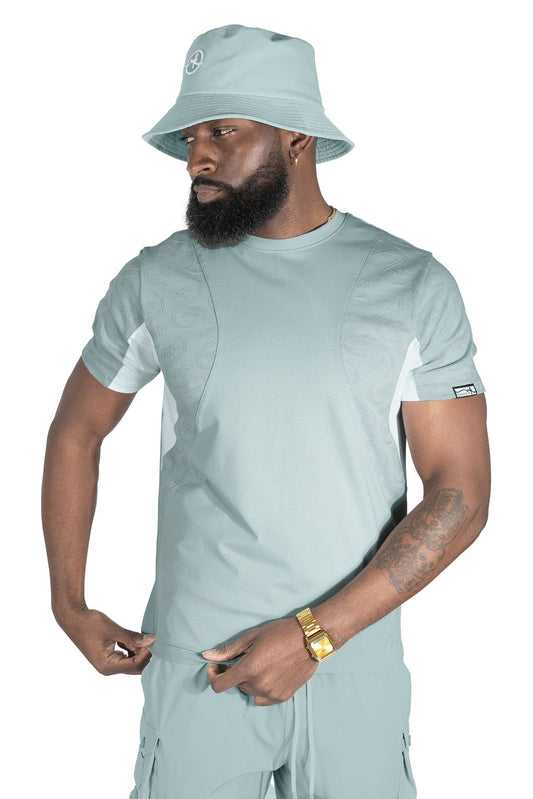 TEEK - M343 Amato Tee - Teal TOPS TEEK MJ