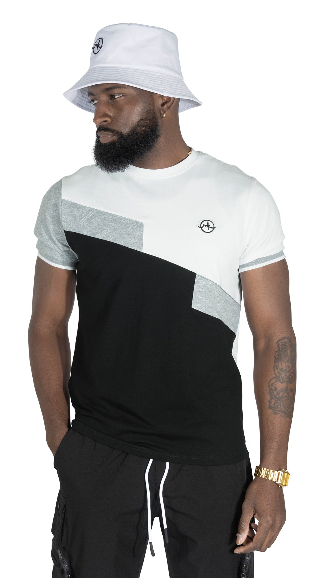 TEEK - M347 Lombardi Tee - Black TOPS TEEK MJ