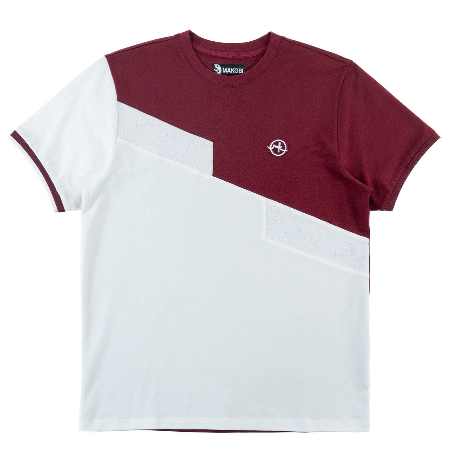 TEEK - M347 Lombardi Tee - Burgundy TOPS TEEK MJ M BURGUNDY
