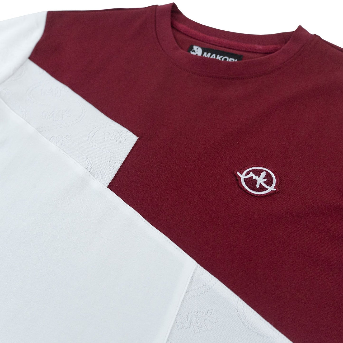 TEEK - M347 Lombardi Tee - Burgundy TOPS TEEK MJ