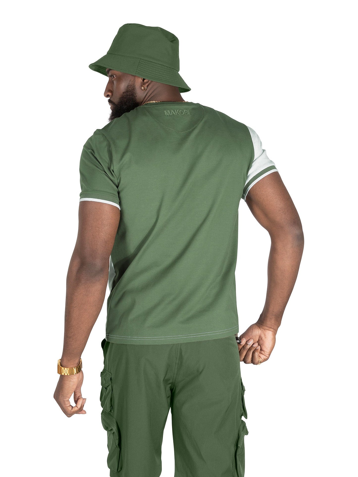 TEEK - M347 Lombardi Tee - Dark Olive TOPS TEEK MJ