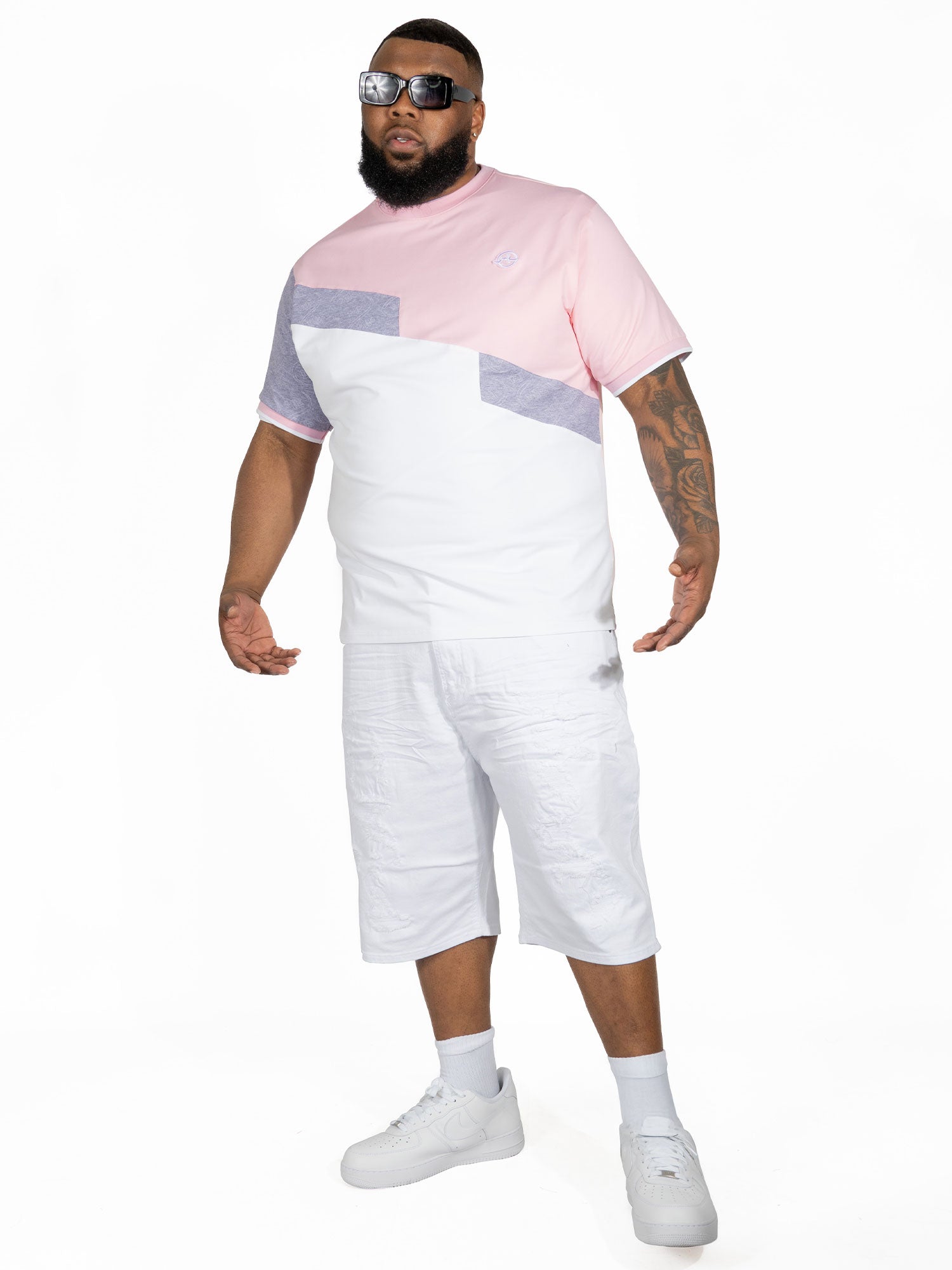TEEK - M347 Lombardi Tee - Pink TOPS TEEK MJ
