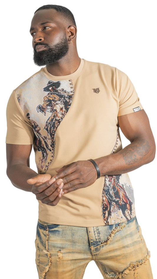 TEEK - Tee | M374 FERDONI T-shirt - Khaki TOPS TEEK MJ