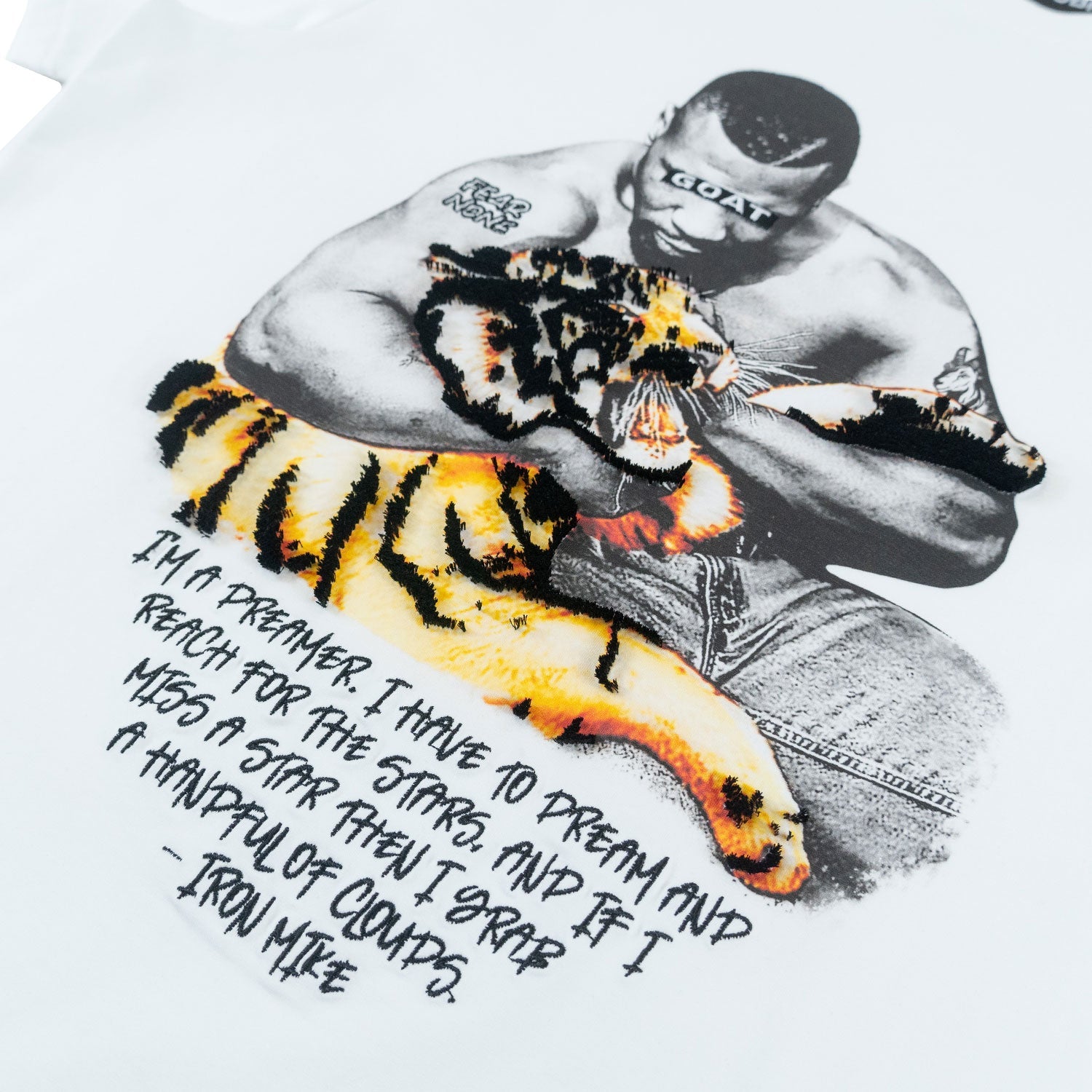 TEEK - Tee | M399 Notaro Goat - White TOPS TEEK MJ