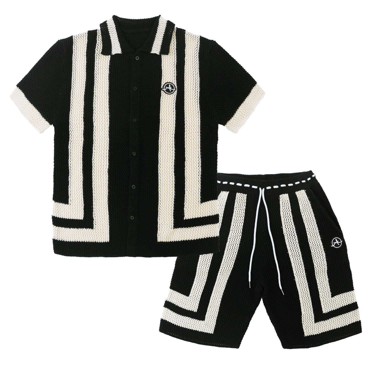 TEEK - M402 Prato Crochet Set - Black SET TEEK MJ BLACK S