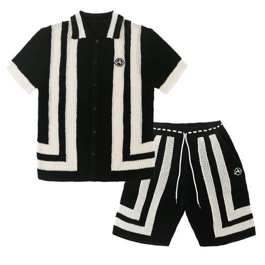 TEEK - M402 Prato Crochet Set - Black SET TEEK MJ BLACK S