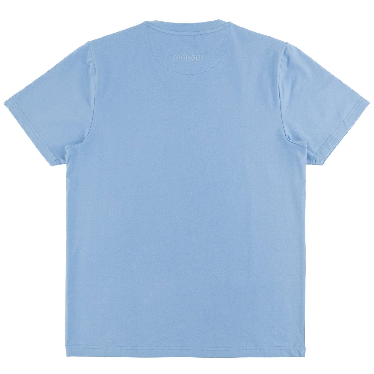 Tee | M418 Bottega T-shirt - Blue T-shirt Makobi Jeans USA