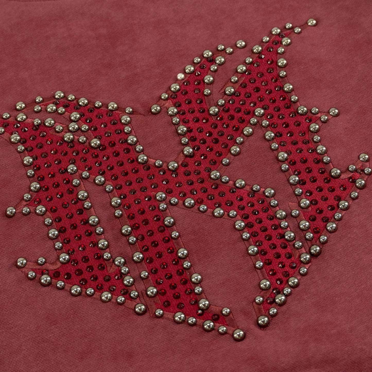 TEEK - Sweatshirt | M4241 Lorenzino Crewneck - Burgundy TOPS TEEK MJ