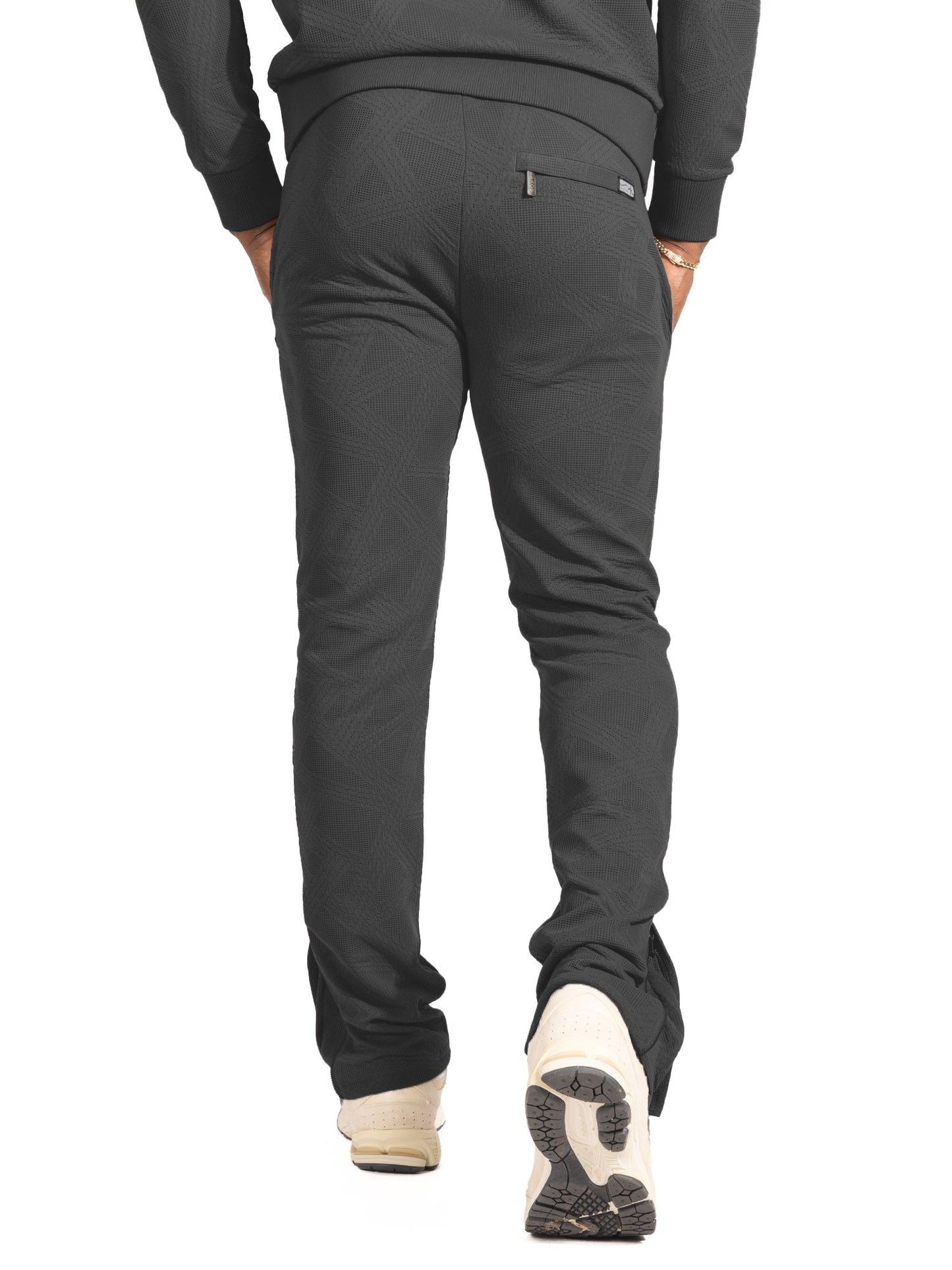 TEEK - Set | M4247 Bernardi Crewneck Set - Black SET TEEK MJ