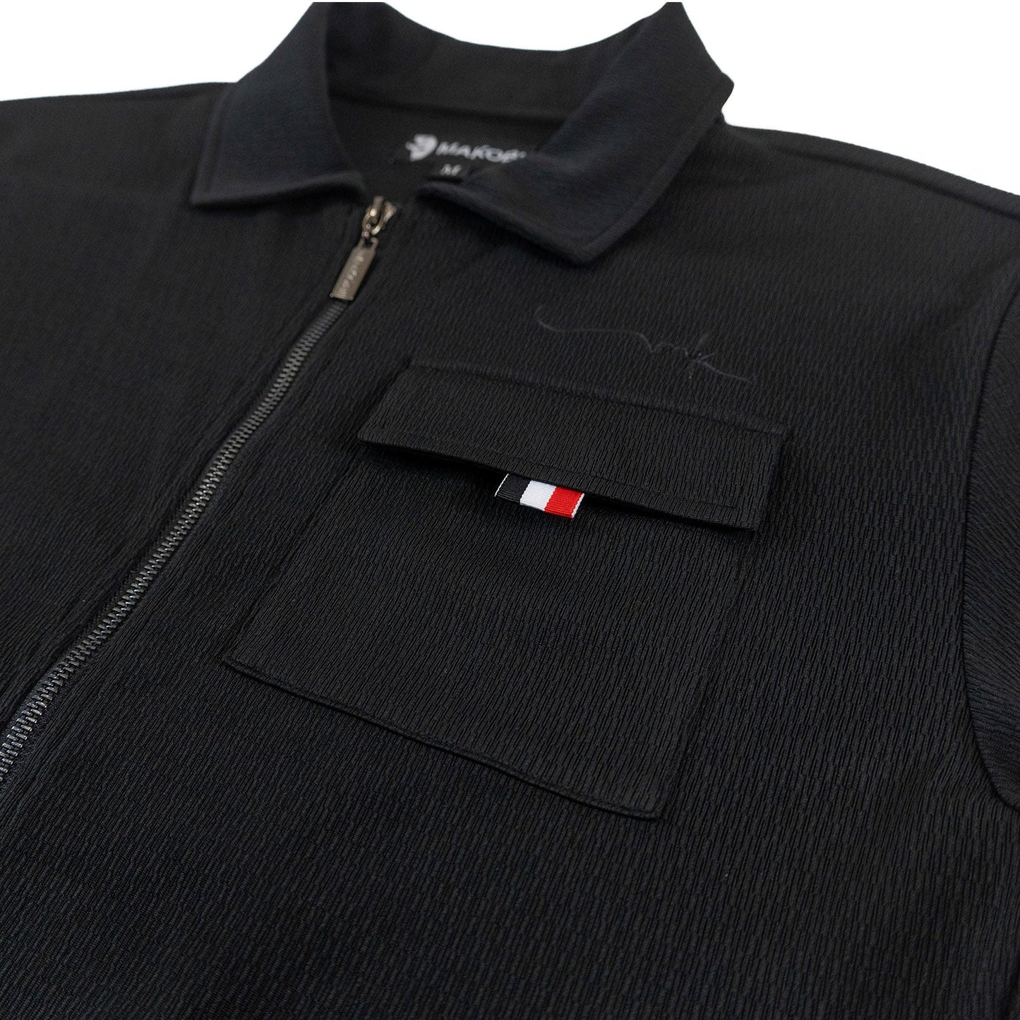 TEEK - M428 Moreli Knit Short Sets - Black SET TEEK MJ