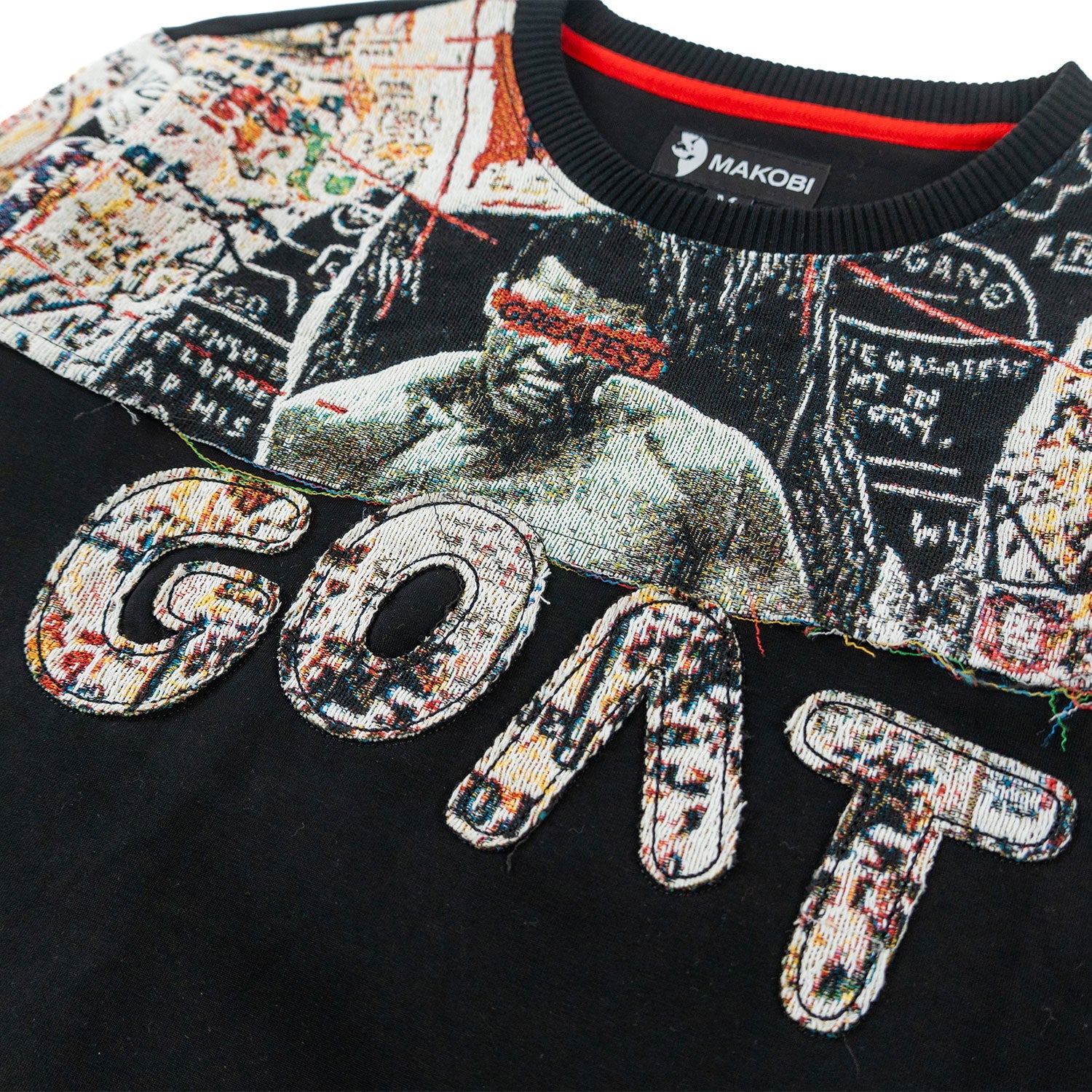 TEEK - M4314 Mohadi GOAT Crewneck - Black TOPS TEEK MJ