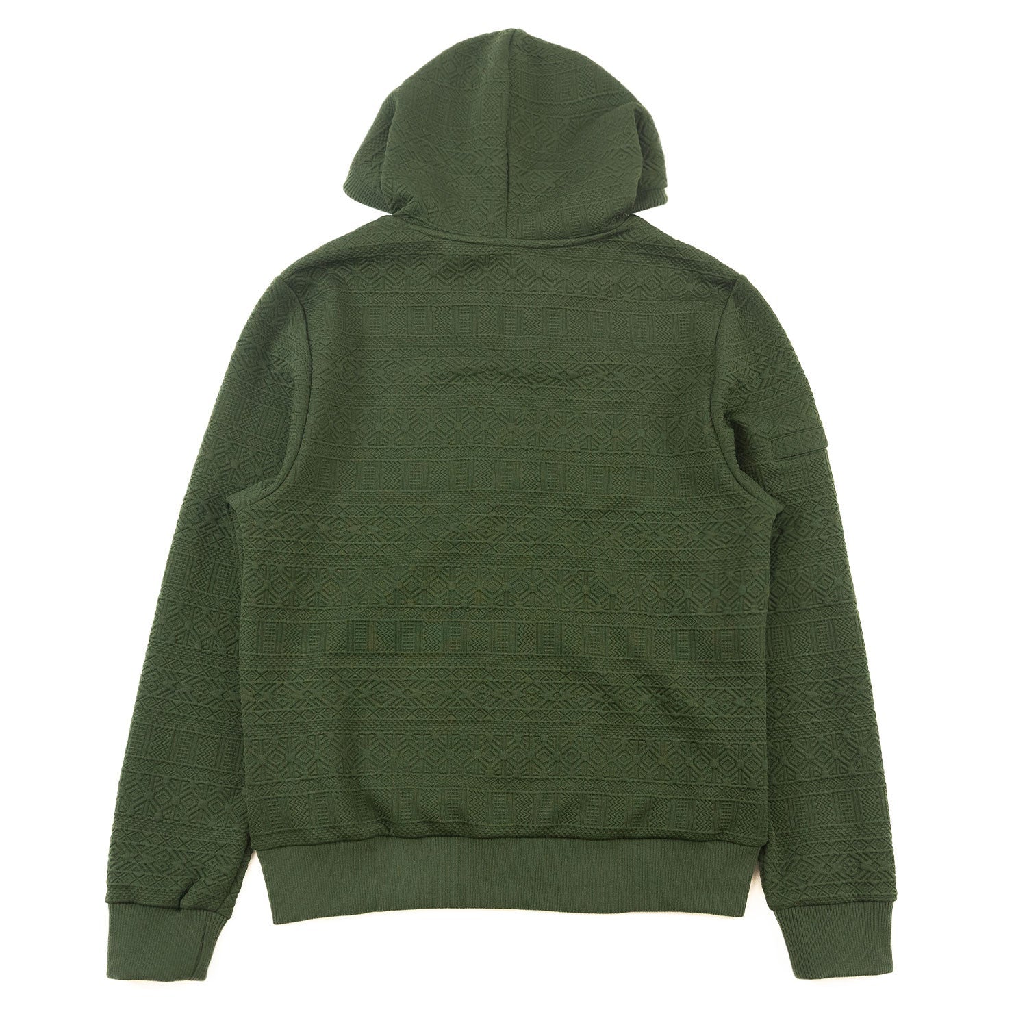TEEK - M4356 Berteli Jacquard Hoody Set - Olive SET TEEK MJ