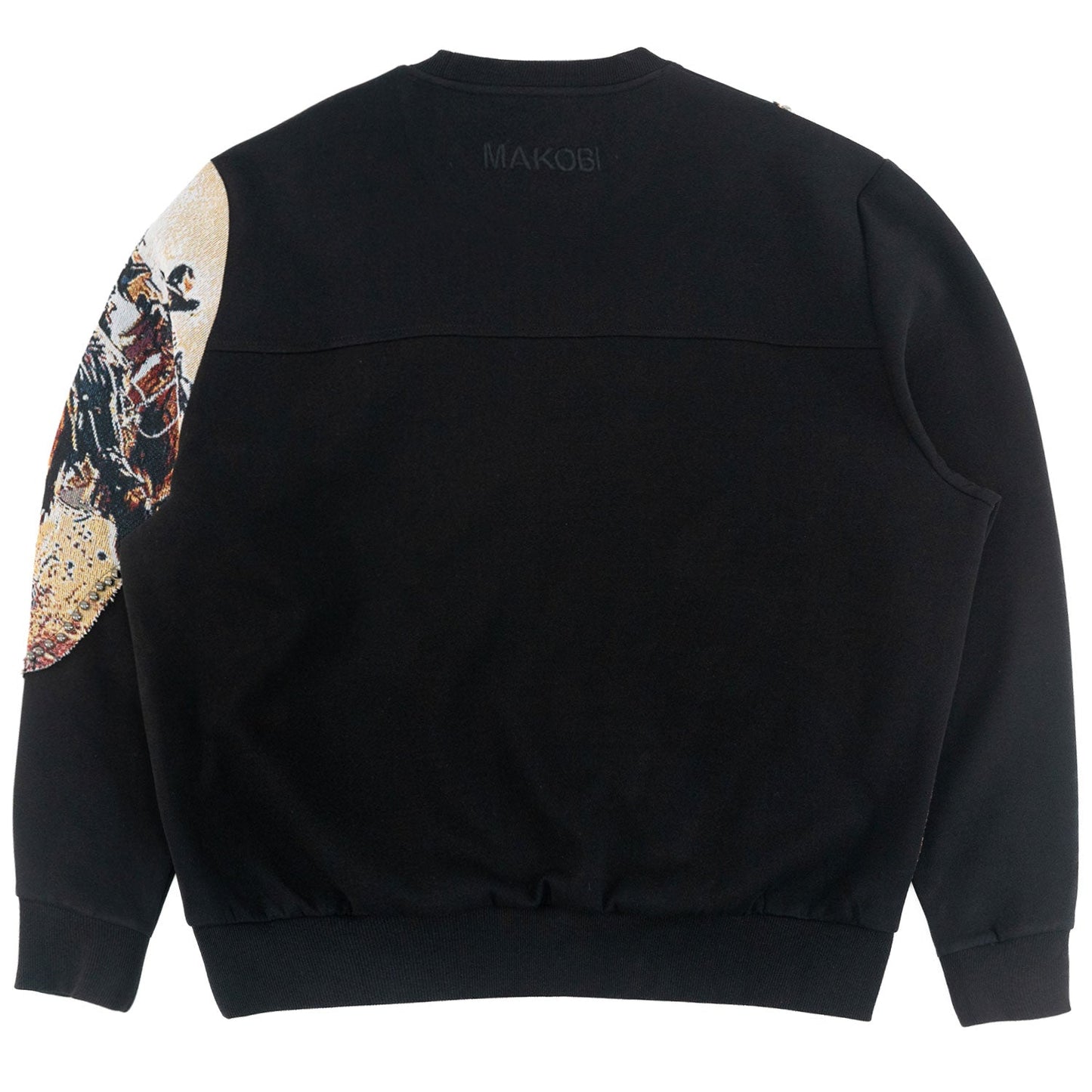 TEEK - Sweatshirt | M4374 Ferdoni Crewneck - Black TOPS TEEK MJ