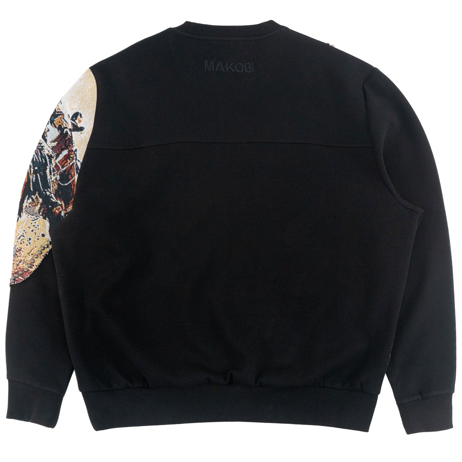 TEEK - Sweatshirt | M4374 Ferdoni Crewneck - Black TOPS TEEK MJ