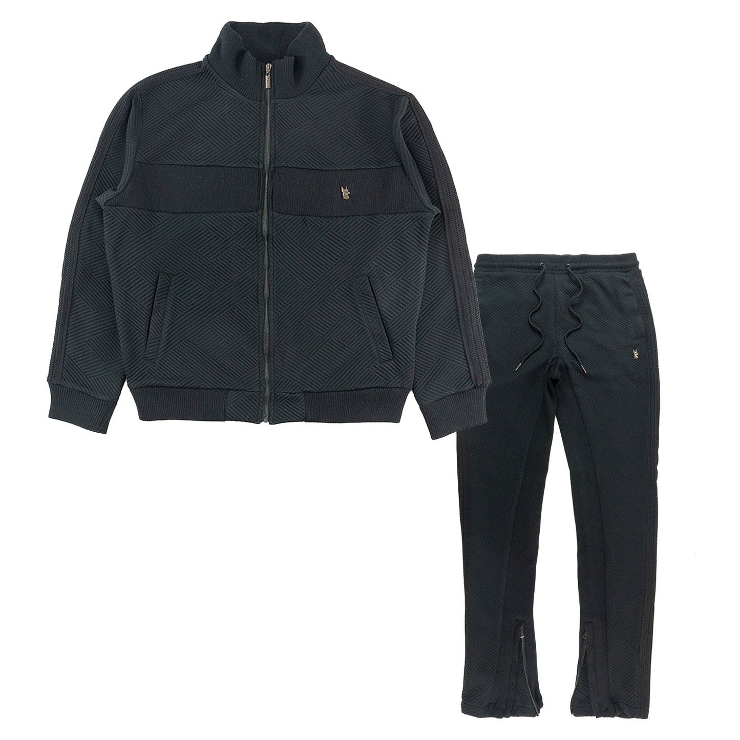 TEEK - M4410 Argento Knit Set - Black SET TEEK MJ M BLACK