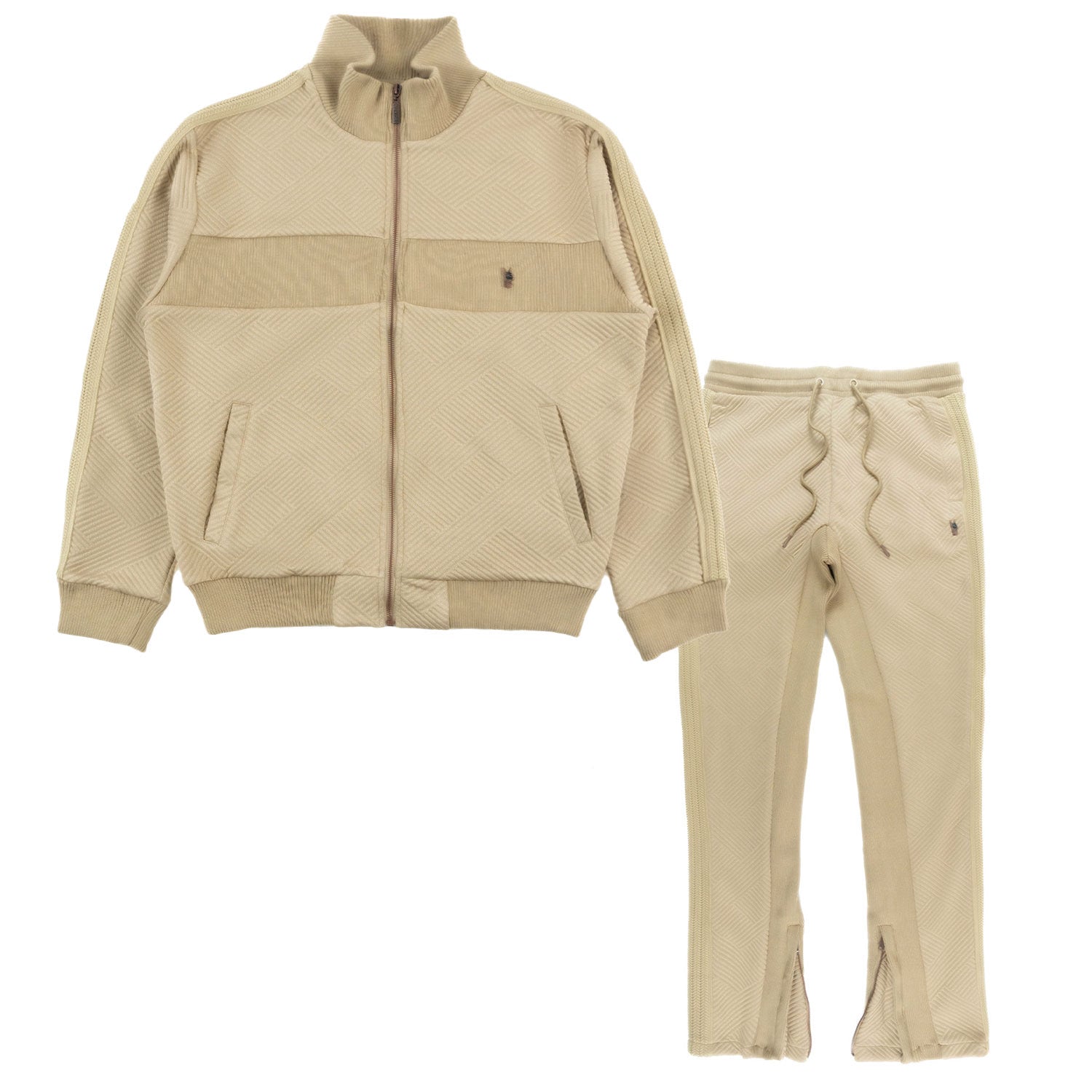 TEEK - M4410 Argento Knit Set - Khaki SET TEEK MJ M KHAKI