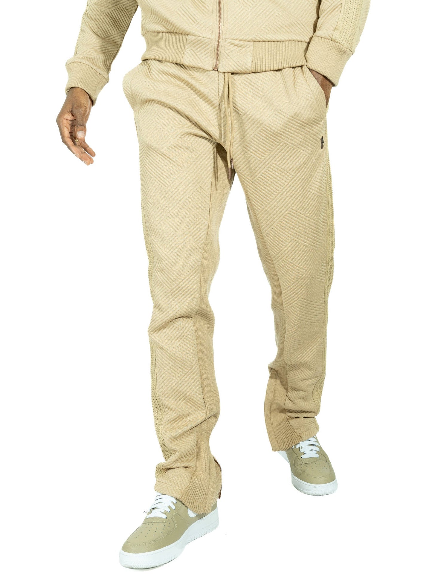 TEEK - M4410 Argento Knit Set - Khaki SET TEEK MJ