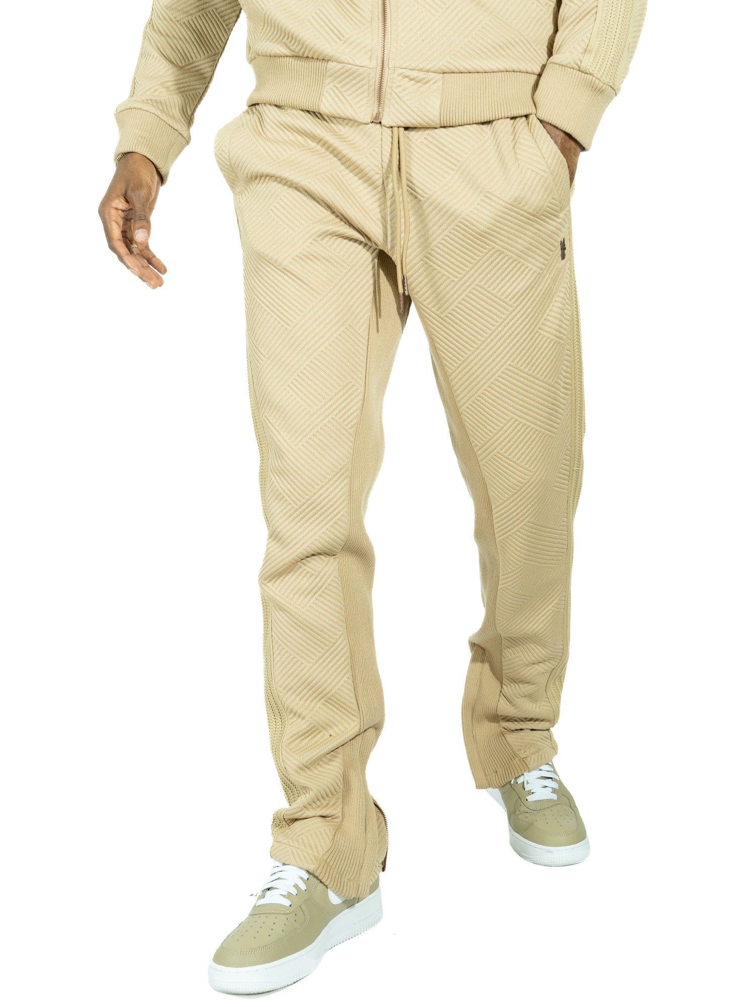 TEEK - M4410 Argento Knit Set - Khaki SET TEEK MJ