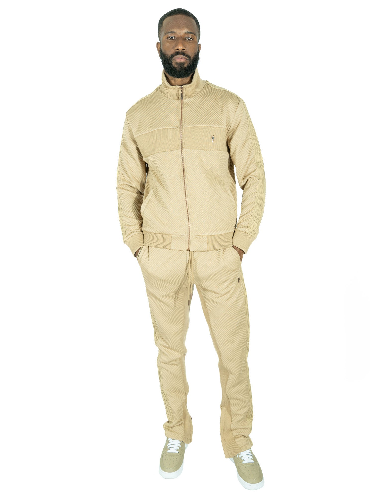 TEEK - M4410 Argento Knit Set - Khaki SET TEEK MJ