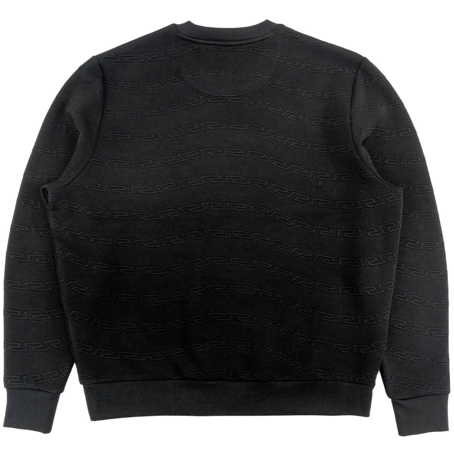 Sweatshirt | M4412 Bianco Crewneck - Black Sweatshirt Makobi Jeans USA