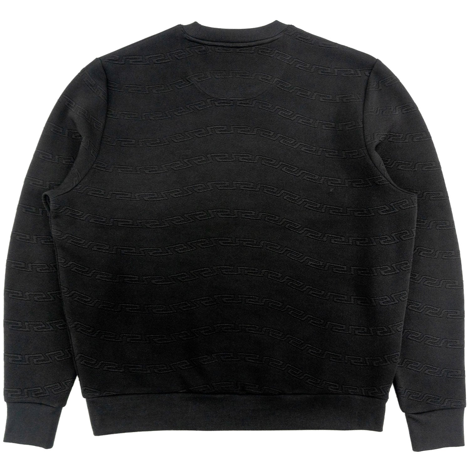 Sweatshirt | M4412 Bianco Crewneck - Black Sweatshirt Makobi Jeans USA