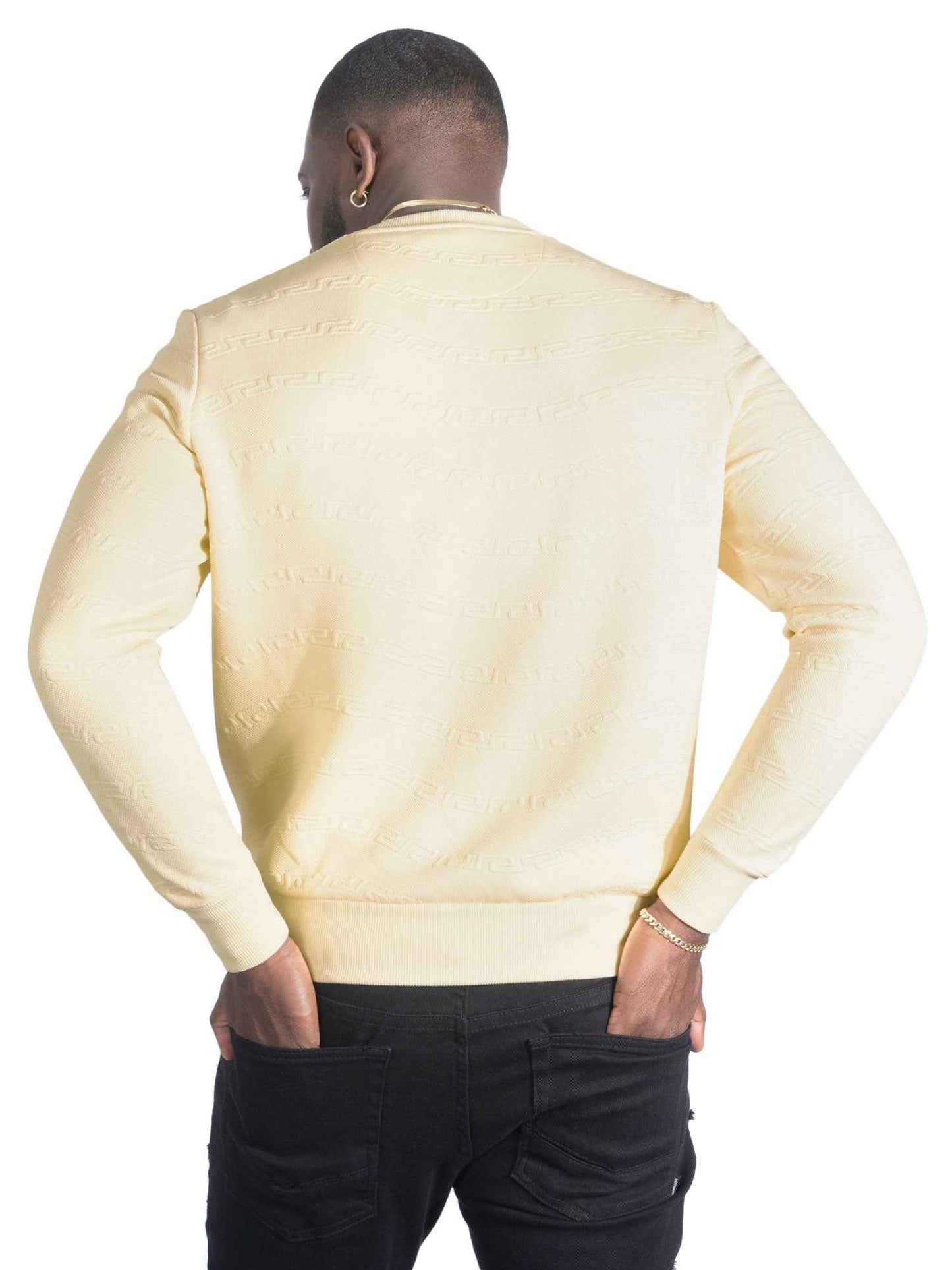 TEEK - Sweatshirt | M4412 Bianco Crewneck - Natural TOPS TEEK MJ