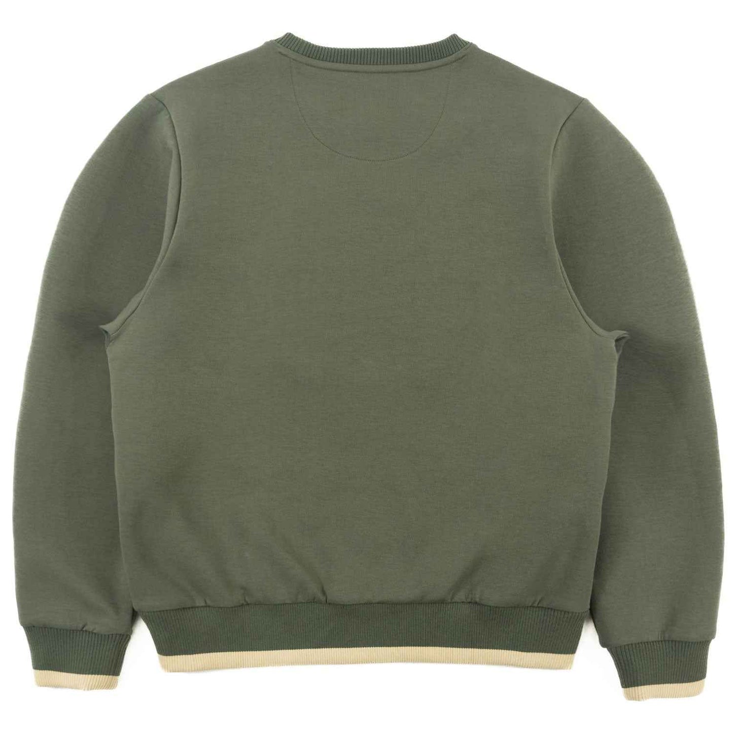M4590 Pantera Crewneck Sweatshirt - Olive Sweatshirt Makobi Jeans USA