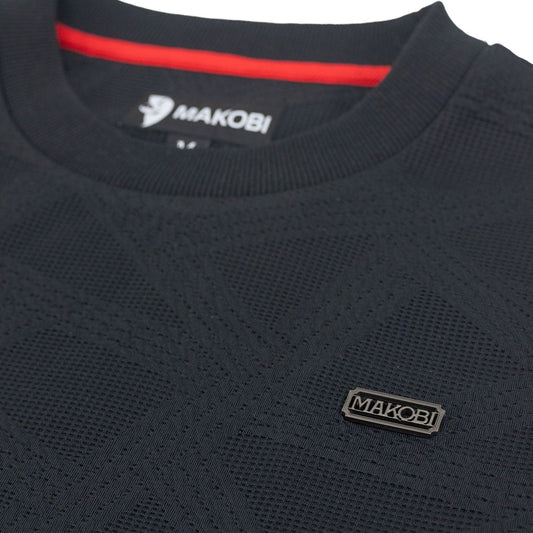 TEEK - Set | M4247 Bernardi Crewneck Set - Black SET TEEK MJ