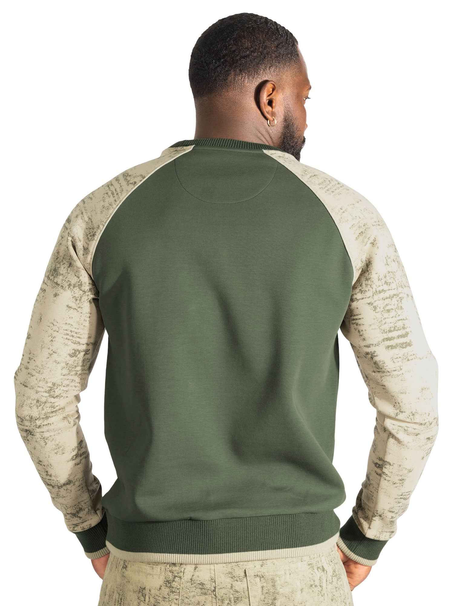 TEEK - Sweatshirt | M4902 Bernardi Crewneck - Olive TOPS TEEK MJ