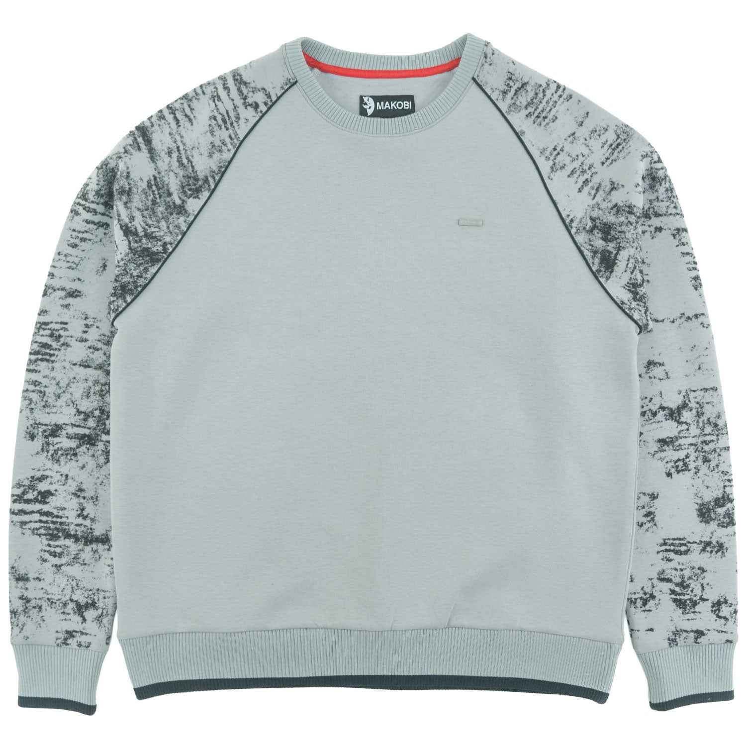 Sweatshirt | M4902 Bernardi Crewneck - Gray Sweatshirt Makobi Jeans USA