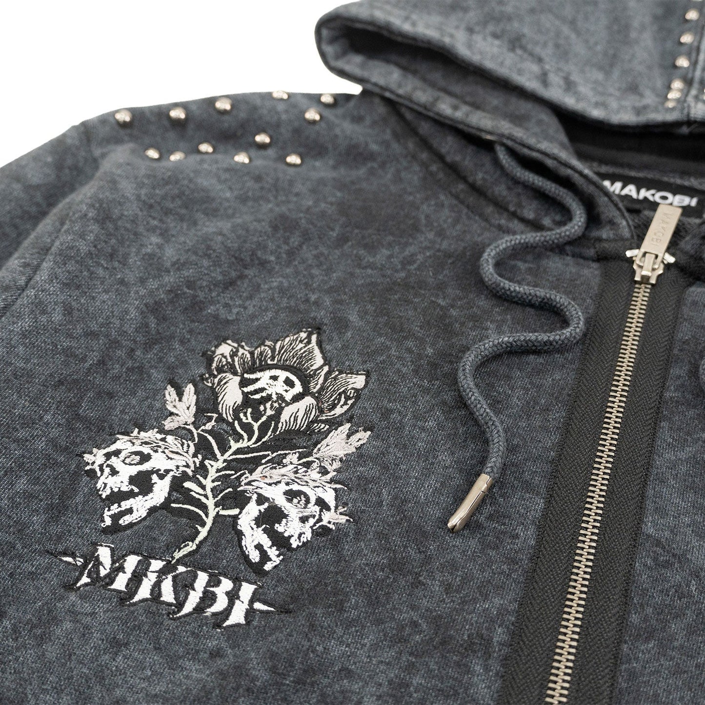 TEEK - Fleece Hoodie | M5345 Bianco Zip Up - Black TOPS TEEK MJ