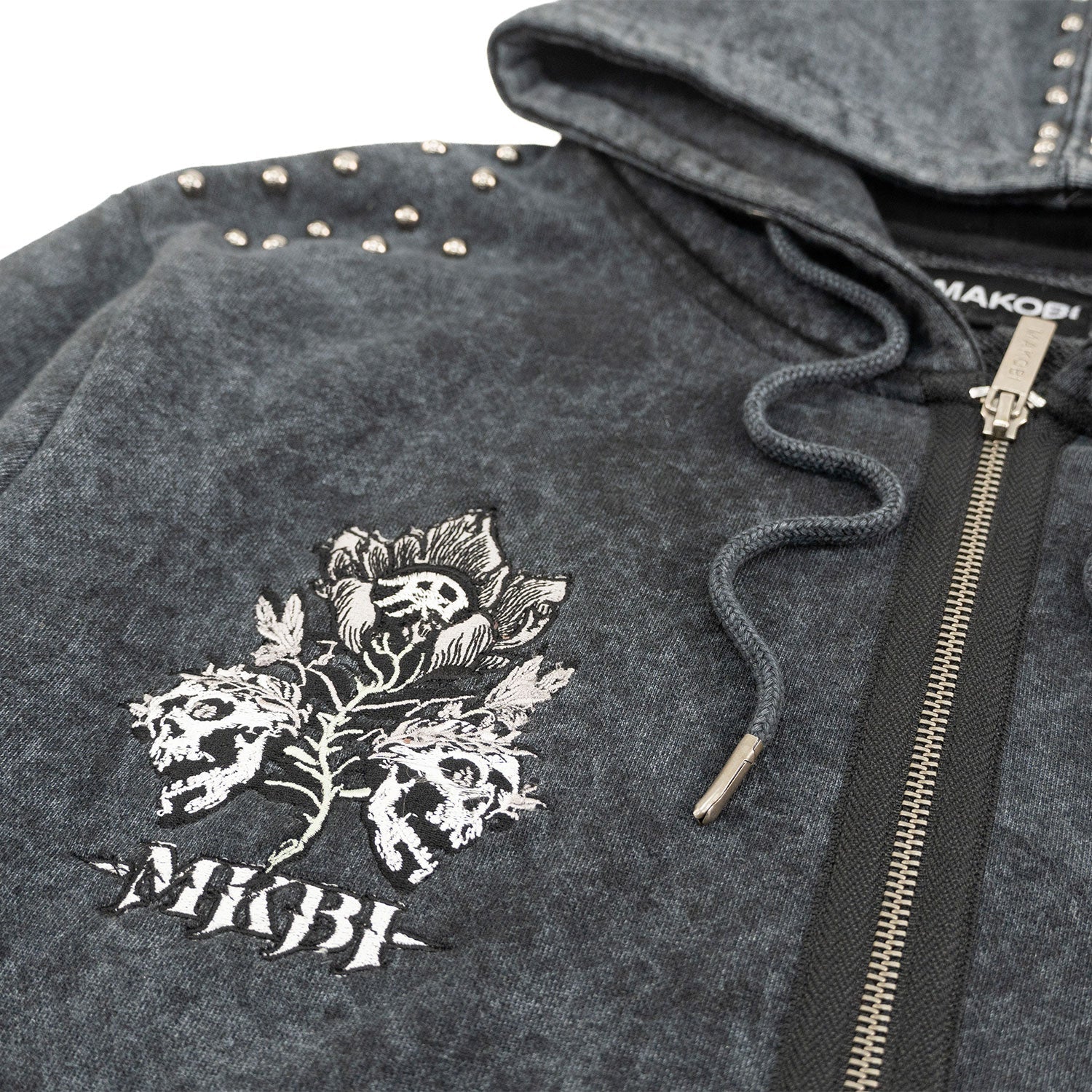 TEEK - Fleece Hoodie | M5345 Bianco Zip Up - Black TOPS TEEK MJ