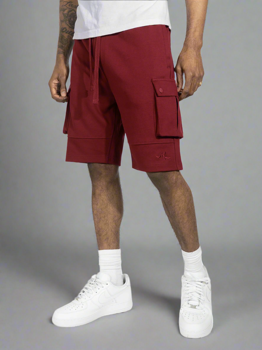 TEEK - M605 Sorrento Fleece Shorts - Burgundy SHORTS TEEK MJ