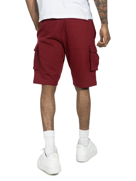 TEEK - M605 Sorrento Fleece Shorts - Burgundy SHORTS TEEK MJ