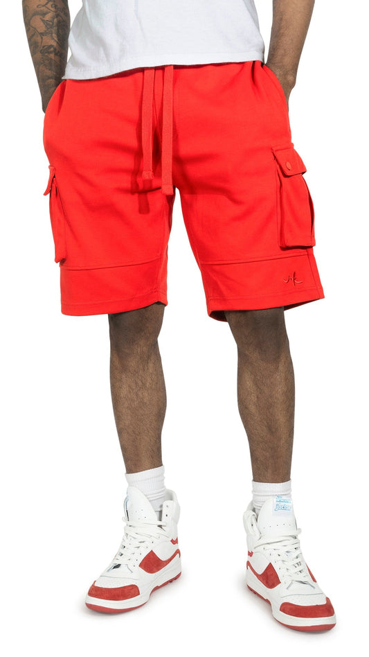TEEK - M605 Sorrento Fleece Shorts - Red SHORTS TEEK MJ