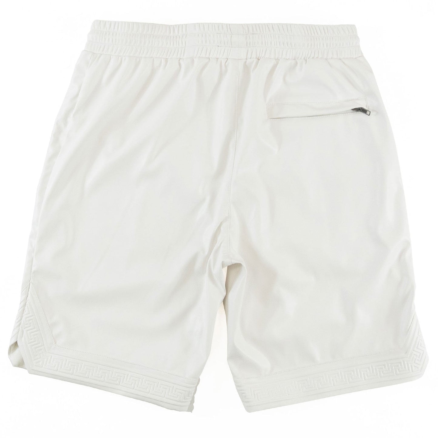 TEEK - M629 Belluci Vegan Leather Shorts - White SHORTS TEEK MJ