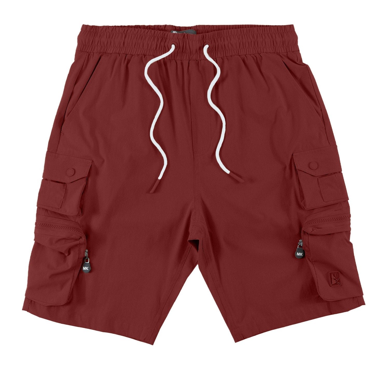 TEEK - M633 Colton Nylon Spandex Cargo Shorts - Bugundy SHORTS TEEK MJ S BURGUNDY
