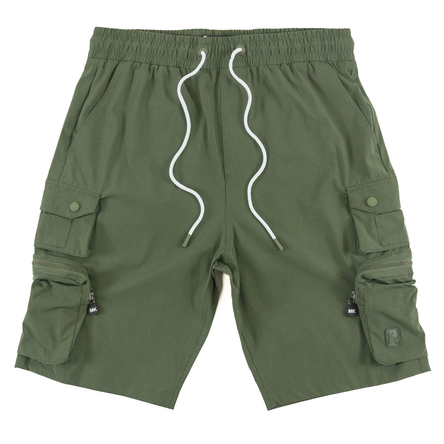 TEEK - M633 Colton Nylon Spandex Cargo Shorts - Dark Olive SHORTS TEEK MJ S DARK OLIVE