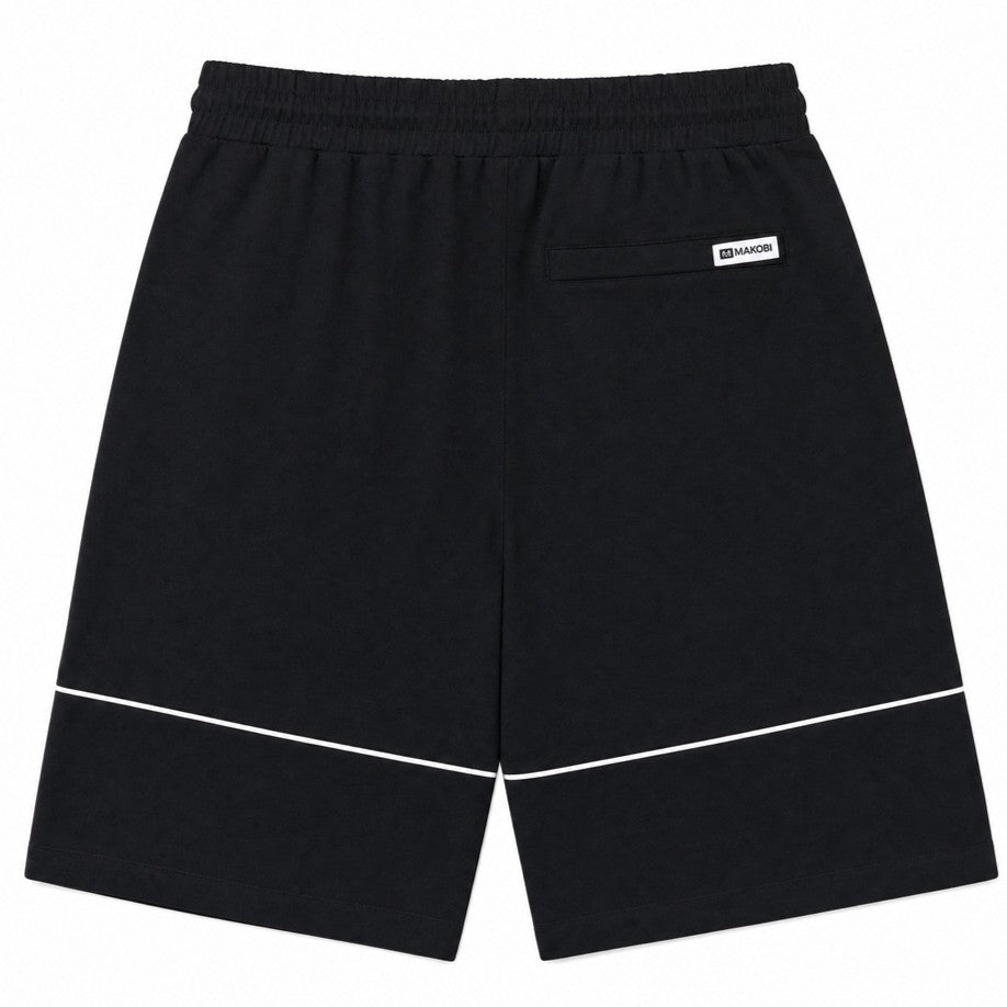 M659 Live Life Shorts - Black Shorts Makobi Jeans USA