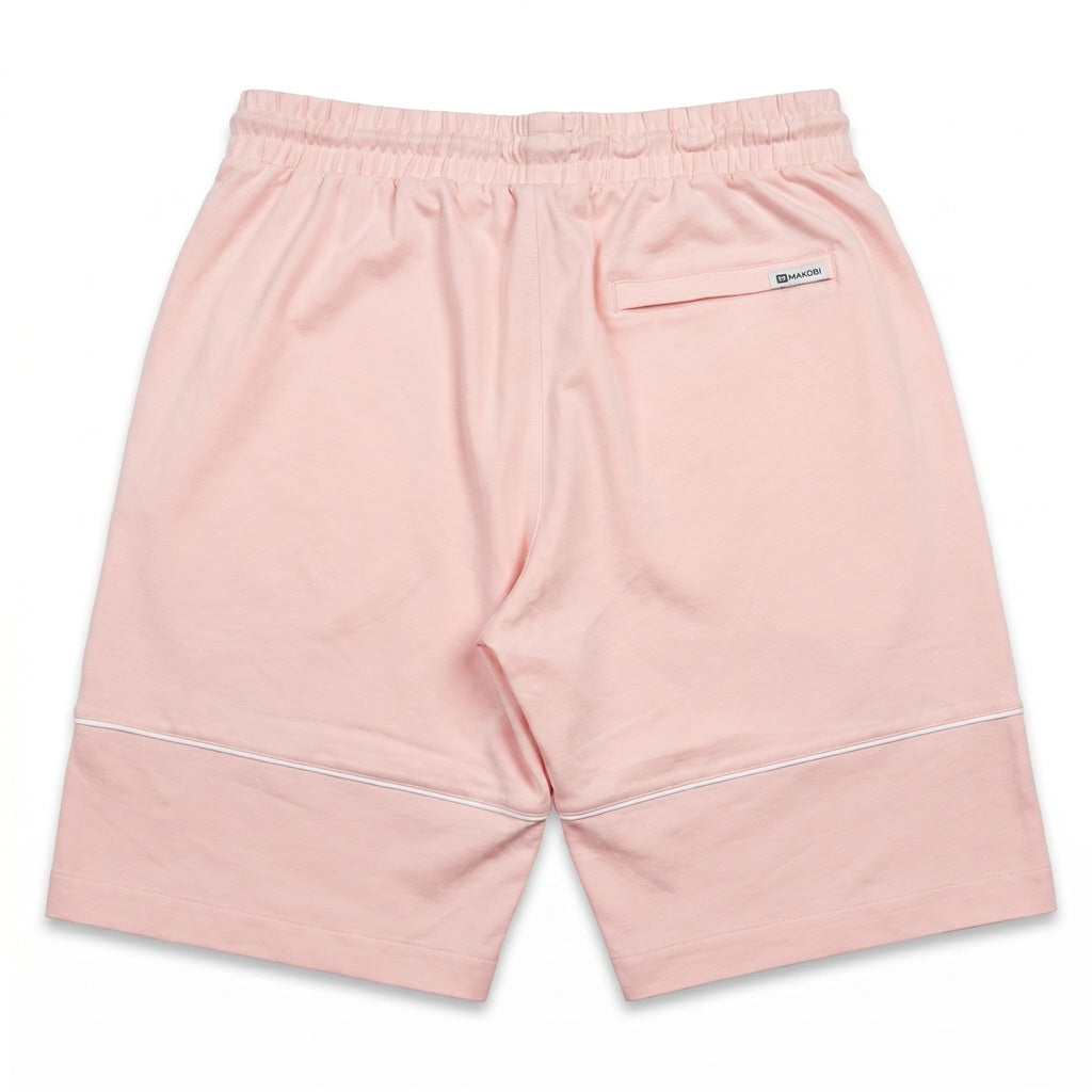 M659 Live Life Shorts - Pink Shorts Makobi Jeans USA