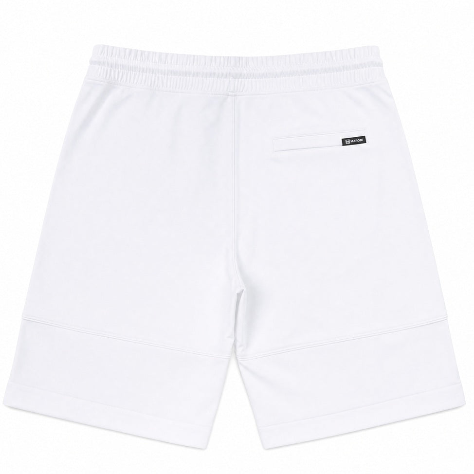 M659 Live Life Shorts - White Shorts Makobi Jeans USA