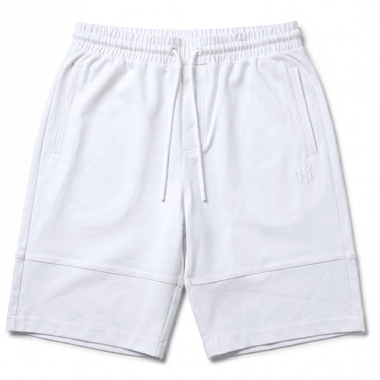 M659 Live Life Shorts - White Shorts Makobi Jeans USA