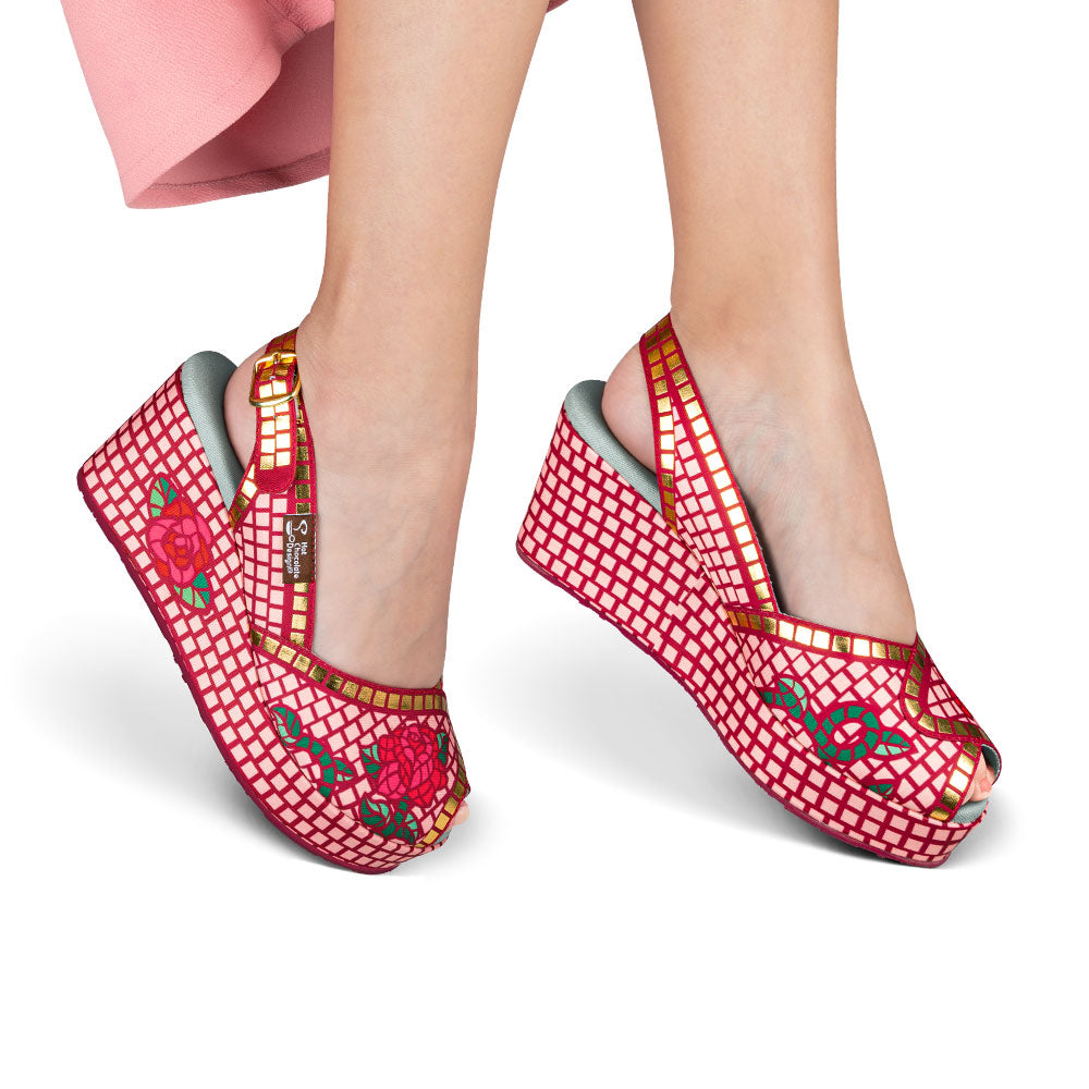 TEEK - Chocolaticas® Mosaic Garden Sandals SHOES TEEK HCD