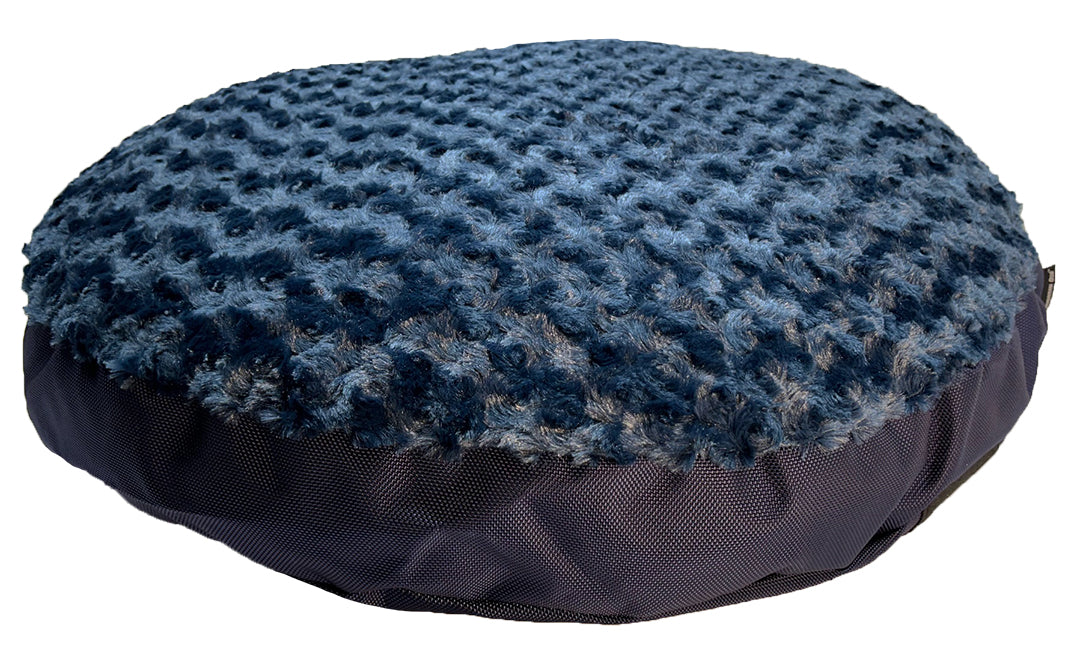 TEEK - Dog Bed Round Base Furvana™ PET SUPPLIES TEEK AD Midnight Small (25")