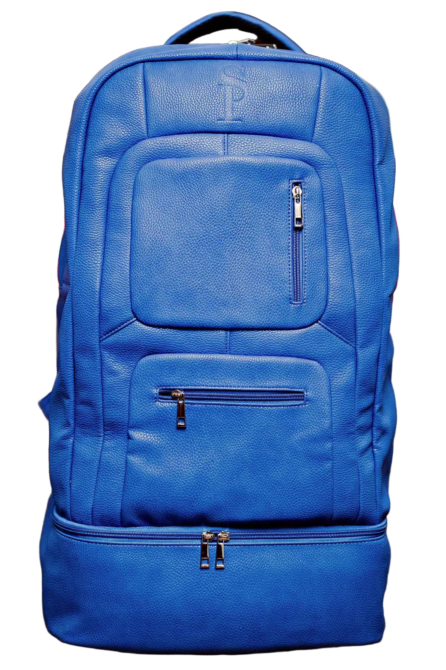 TEEK - Royal Blue Leather Carryon Bag (XL Design) *Holds Size 17 Signature Bag Sole Premise