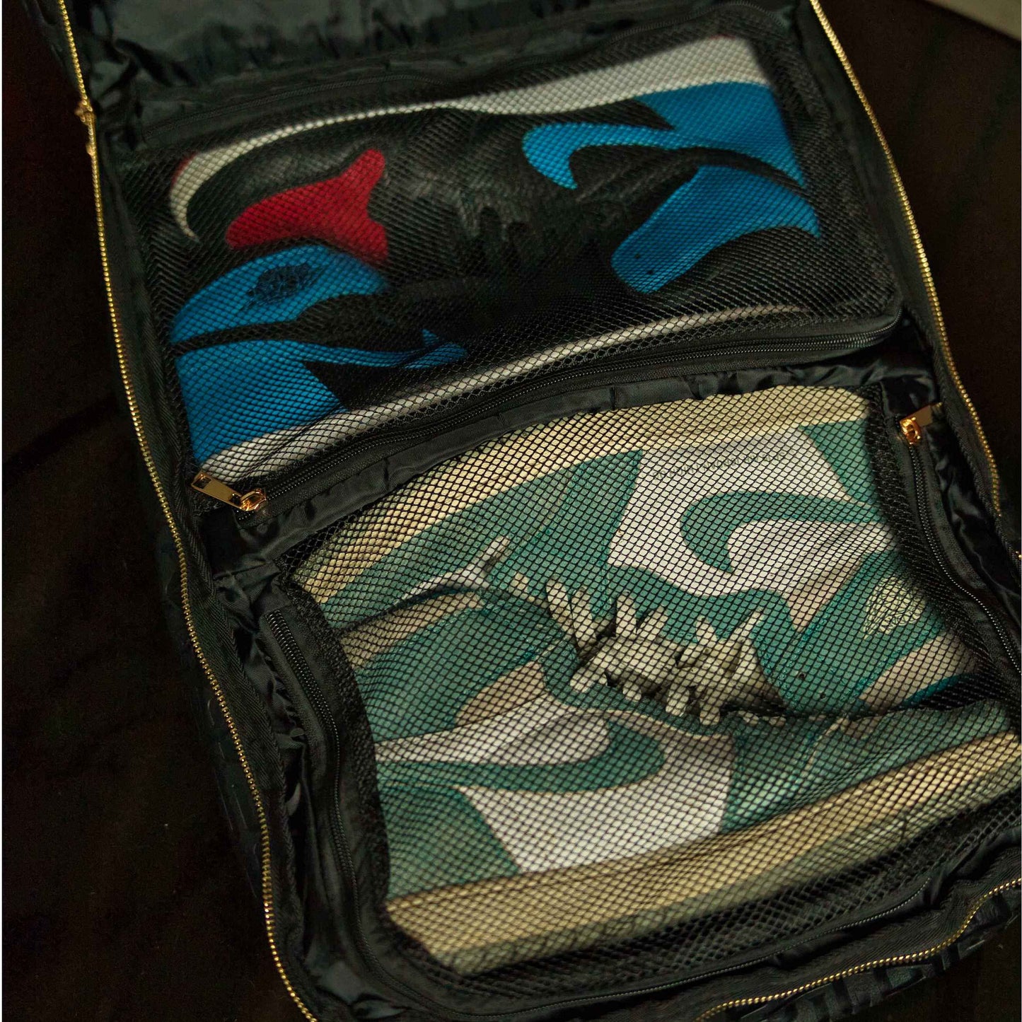 TEEK - Black Monogram Leather Commuter Bag BAG TEEK SP