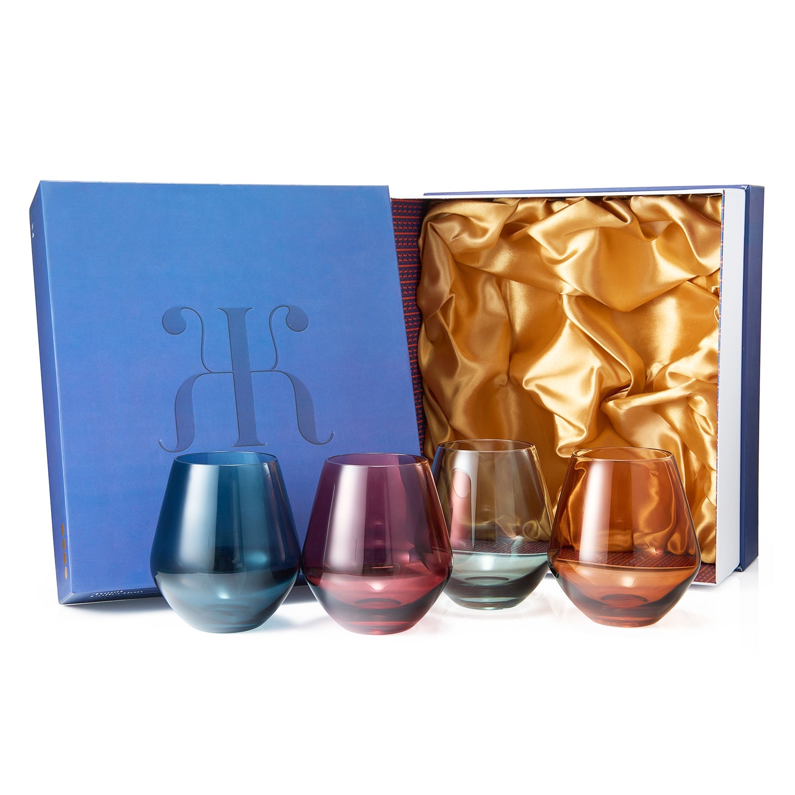 TEEK - Tonal Stemless Wine Glassware Set HOME DECOR TEEK KS