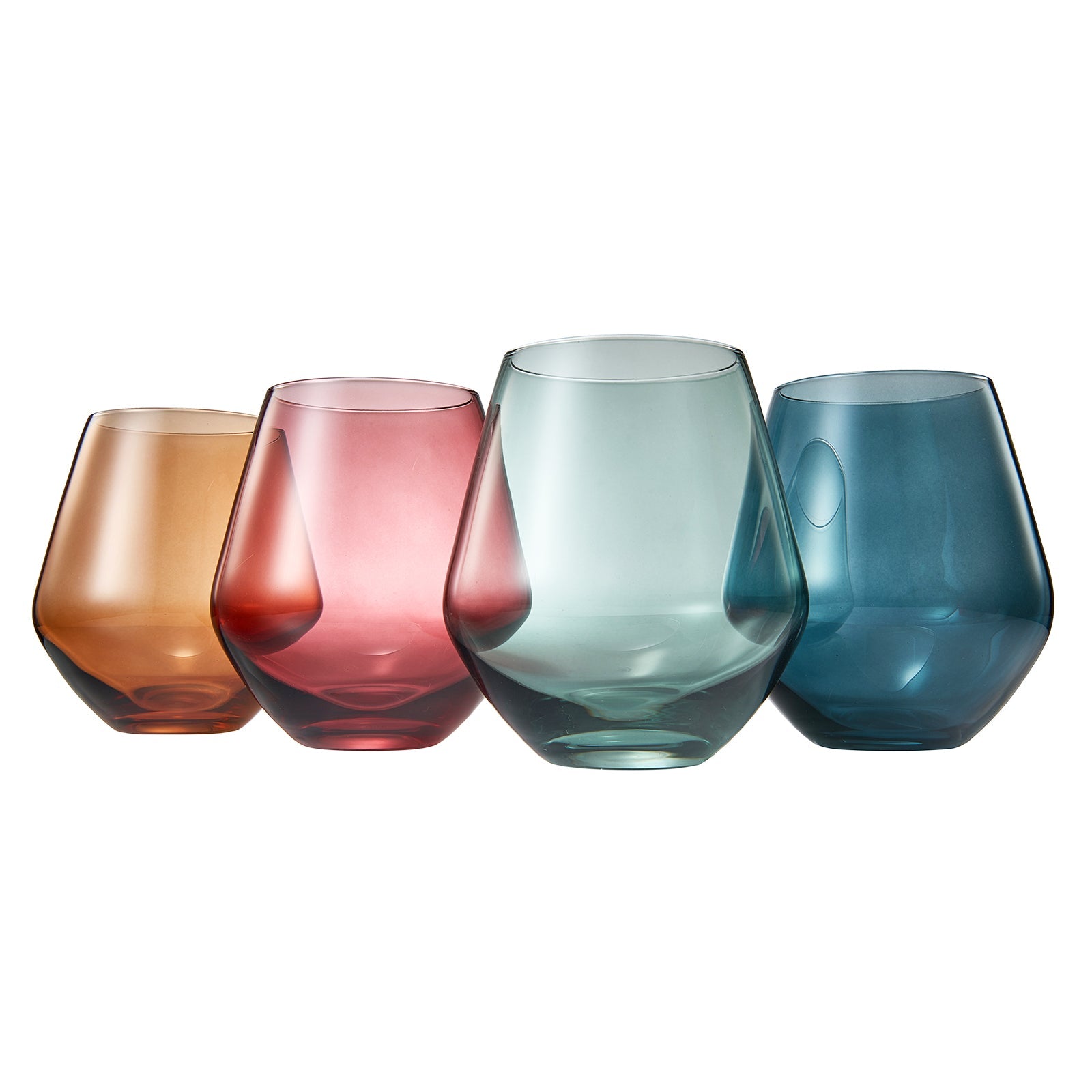 TEEK - Tonal Stemless Wine Glassware Set HOME DECOR TEEK KS
